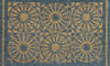 RHS Bloom Collection Coir Starburst Grey - Atlantic Mats