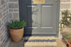 Grey Stripe Rope Outdoor Doormat - Atlantic Mats