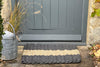Natural Stripe Grey Outdoor Rope Doormat - Atlantic Mats